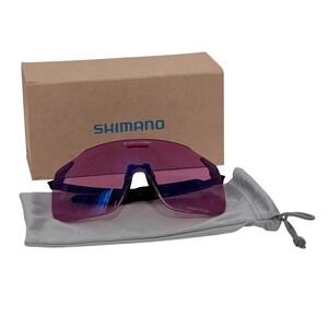Shimano S-phyre CE-SPSL2 OR Black Sapphire Cycling Sunglasses Ridescape OR Lens